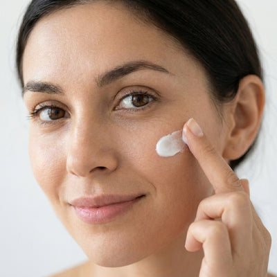 Smooth on your favorite hydrating serum